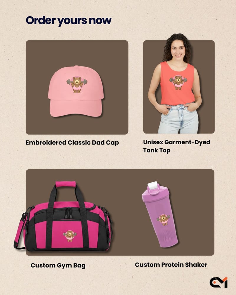 Your workout essentials, customized your way.