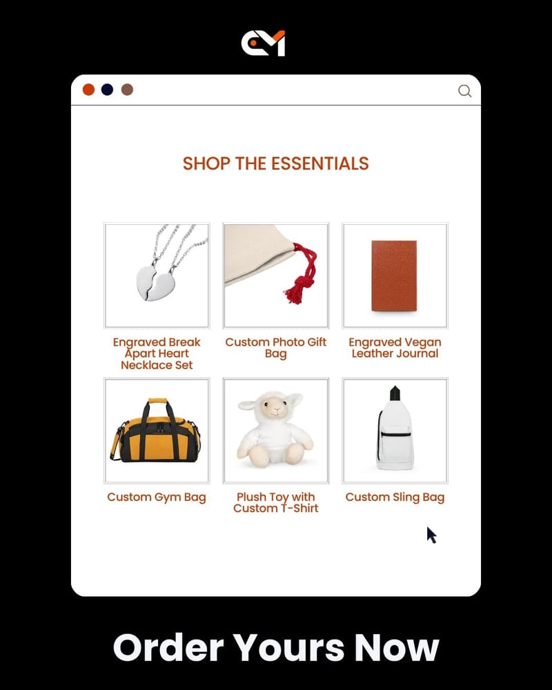 Your essentials, but make them yours!